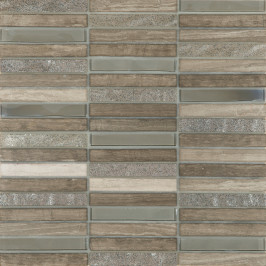 Mosaïque sur filet | 30.5x30.5 cm | Tilestone Sunderland Grey mosaique en pierre naturelle, carrelage mosaique, gris, carrelage sur filet, salle de bain, douche, Tilestone
